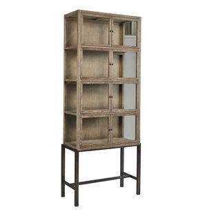 Horizontal Display Cabinet Wayfair Zenaida Display Curio Cabinet