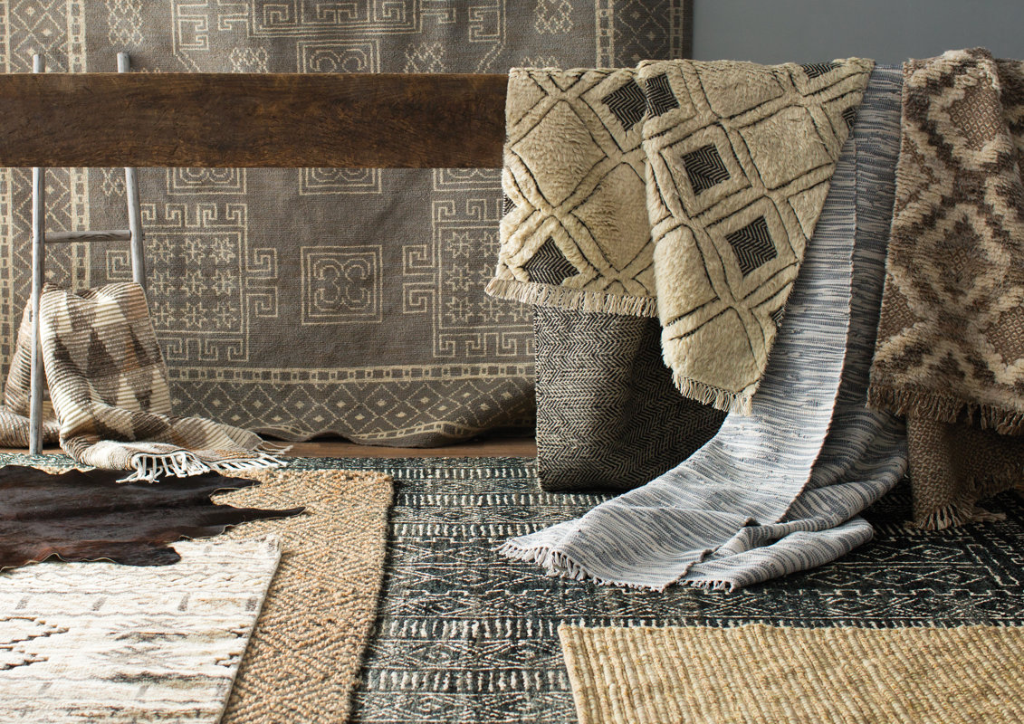 Laurel Foundry Modern Farmhouse Grassmere HandWoven Natural/Grey Area