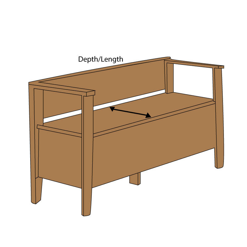 Wayfair Custom Outdoor Cushions Knife Edge Outdoor Sunbrella Bench