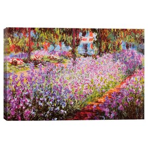 'Jardin de Giverny' by Claude Monet Graphic Art Print