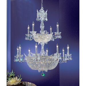 Crown Jewels 32-Light Crystal Chandelier