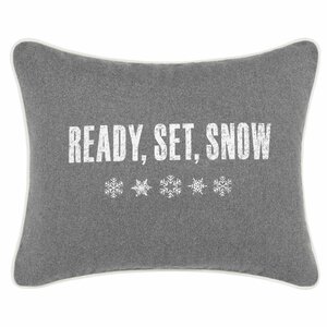 Ready Set Snow Breakfast Pillow