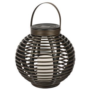 Solar Hanging Lantern Wayfair Solar Flickering Basket Hanging Plastic Lantern