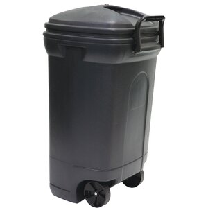 Wayfair Basics 34 Gallon Wheeled Trash Can