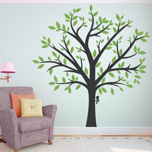 Trees And Flower Wall Decals You'll Love | Wayfair