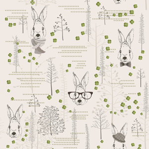 Lucky Rabbit Removable 5' x 20