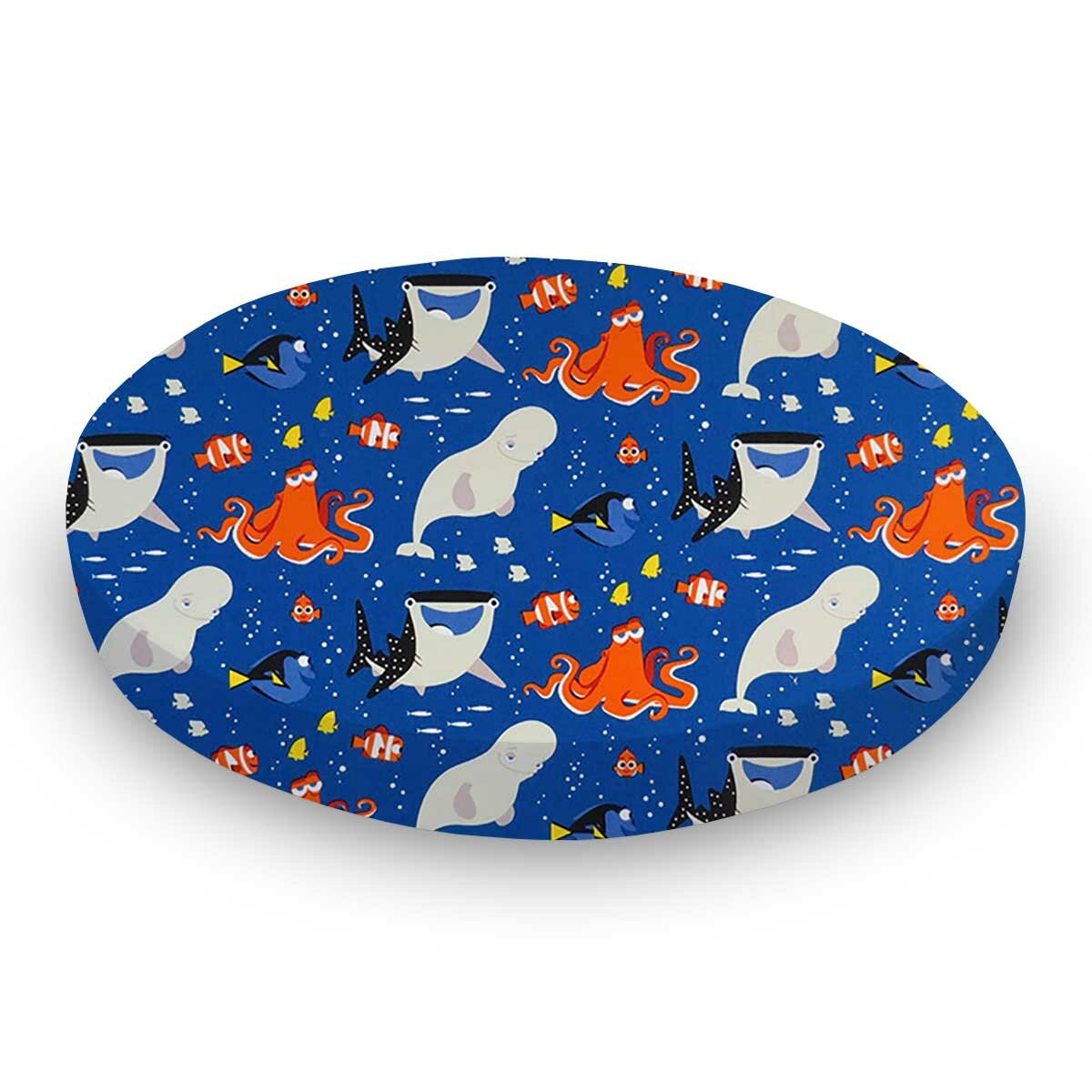 Sheetworld Finding Nemo And Dory Fitted Crib Sheet Wayfair