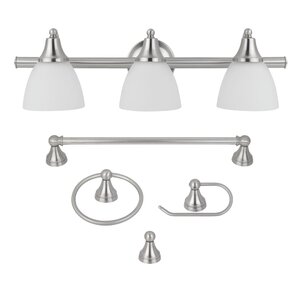 Estorial 5 Piece Bathroom Hardware Set