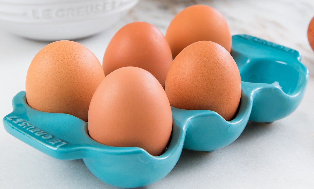 Le Creuset Stoneware Egg Carton & Reviews Wayfair