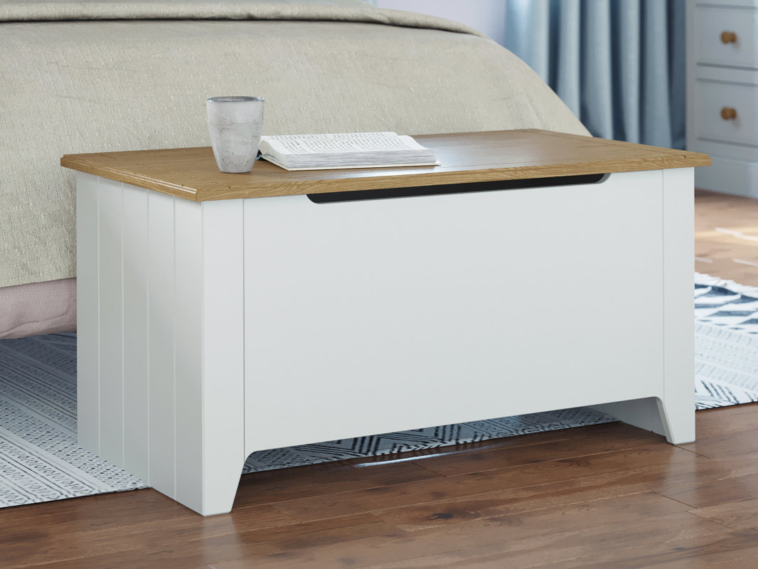 August Grove Alda 42cm Wooden Blanket Box & Reviews Wayfair.co.uk