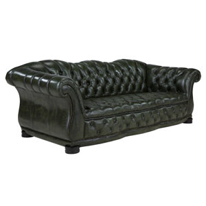 3-Sitzer Sofa Glasgow aus Leder von Massivum