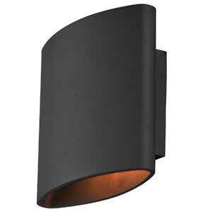 Caudle 2-Light Outdoor Semi Flush Mount