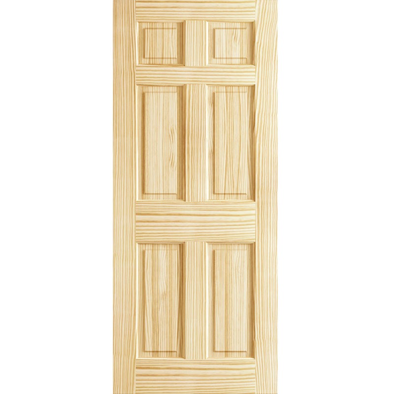 Kiby Paneled Solid Wood Unfinished Colonial Standard Door Reviews Paneled Solid Wood Unfinished Colonial Standard Door