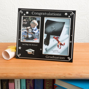 First Day of School and Graduation Picture Frame