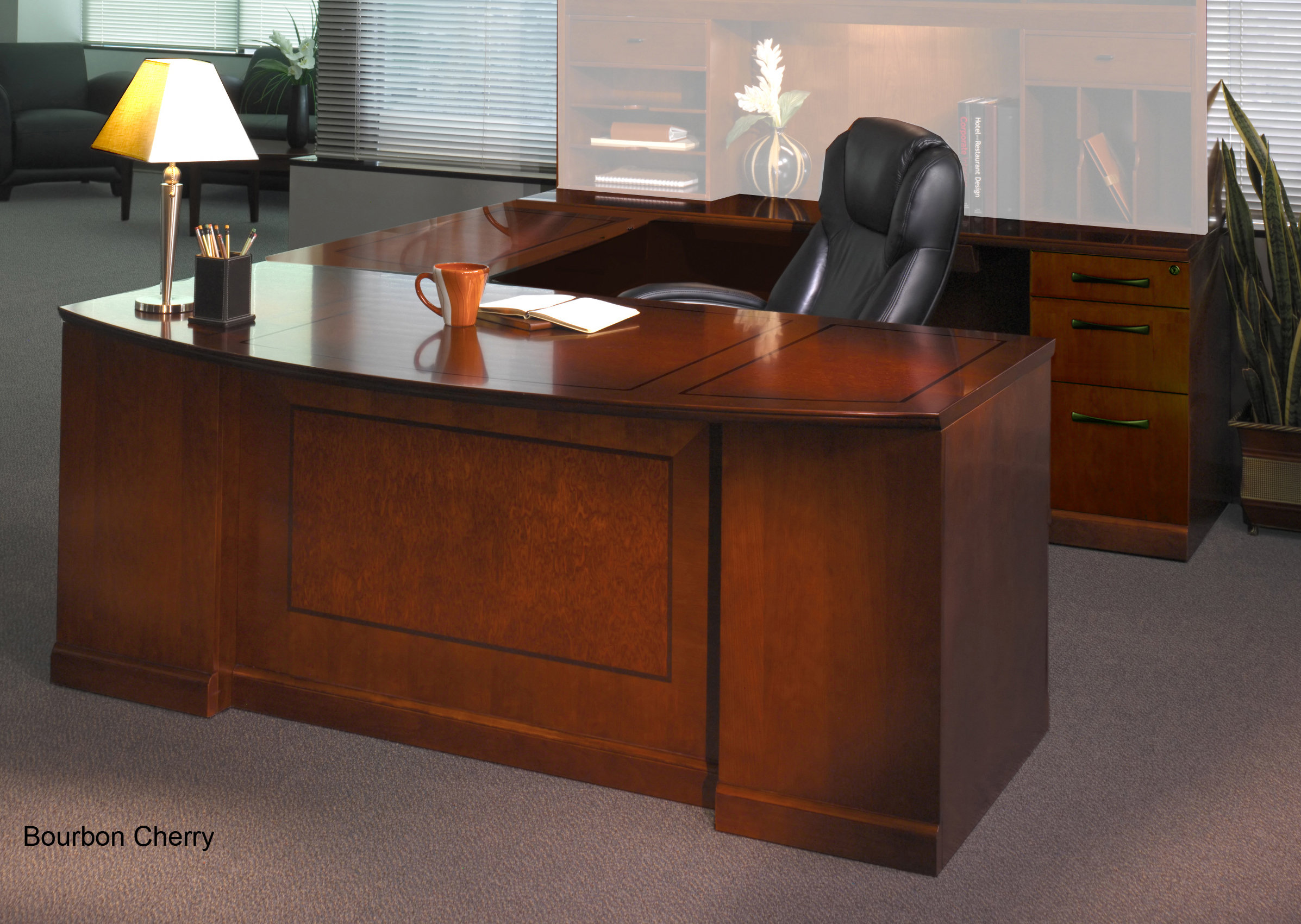 Mayline Sorrento Series UShape Executive Desk & Reviews Wayfair