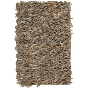 Albany Hand-Knotted Light Brown Area Rug