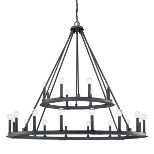Shayla 24-Light Candle-Style Chandelier