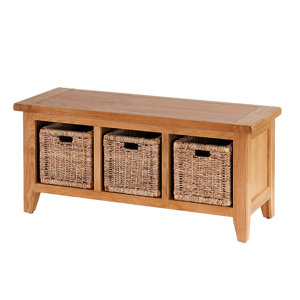 Garderobenbank Millais Petite mit Stauraum aus H..