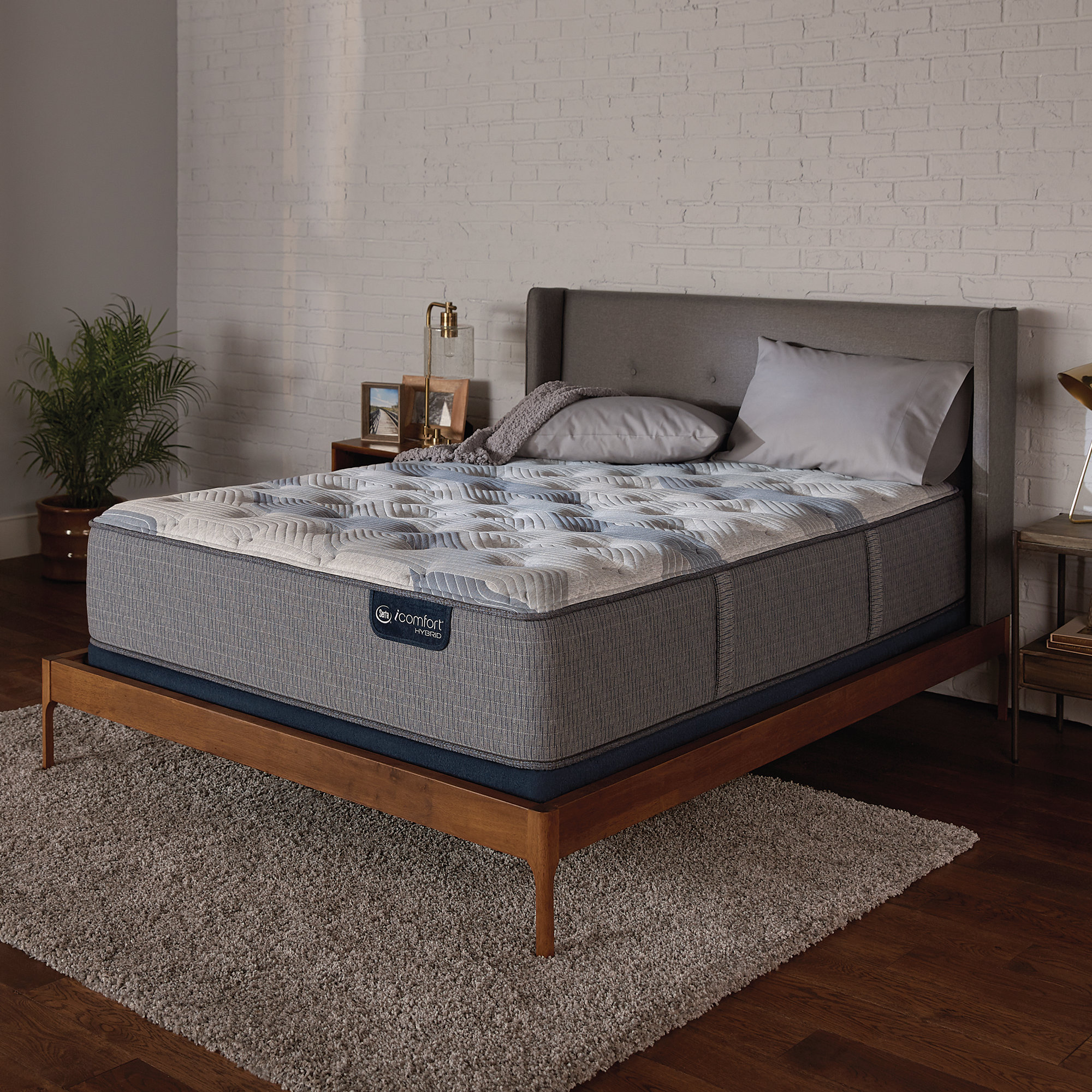 Serta Icomfort 100 10 Firm Hybrid Mattress And Box Spring Wayfair