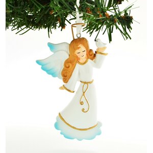 White Dove Personalized Christmas Bird Hanging Figurine