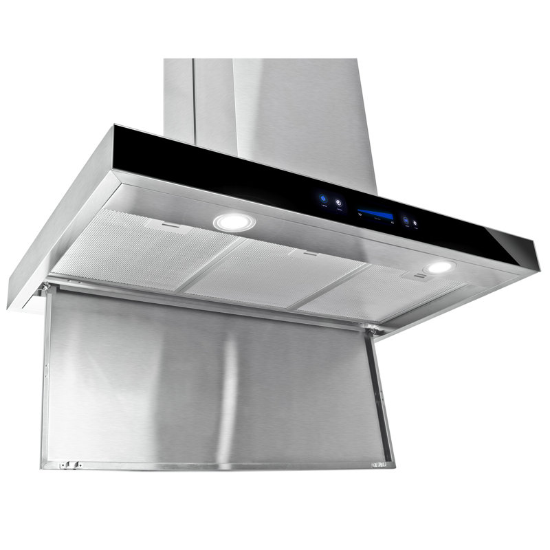 AKDY 36" 400 CFM Convertible Island Range Hood & Reviews Wayfair