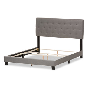 Emilia Upholstered Panel Bed by Wholes..