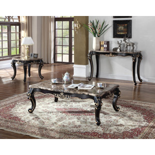 granite coffee table sets you ll love wayfair
