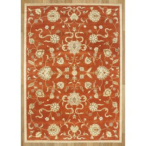 Alliyah Rusty Orange Area Rug