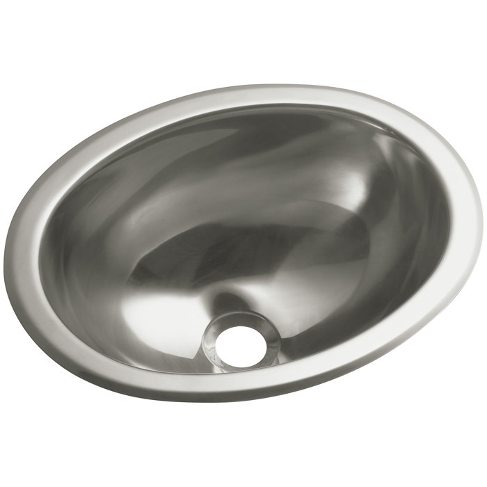 13 25 L X 10 5 W Oval Lavatory Kitchen Sink