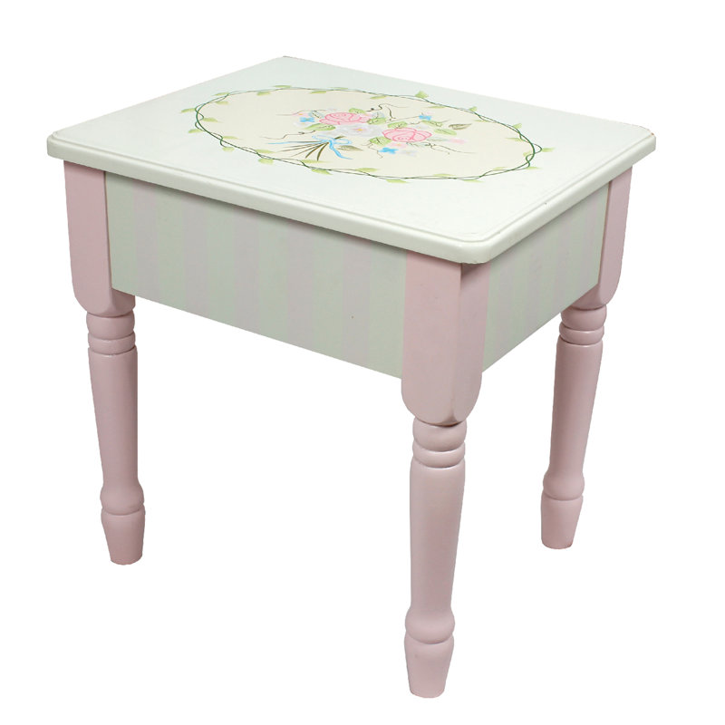 Fantasy Fields Bouquet Vanity Table Stool Set Reviews Wayfair Bouquet Vanity Table Stool Set