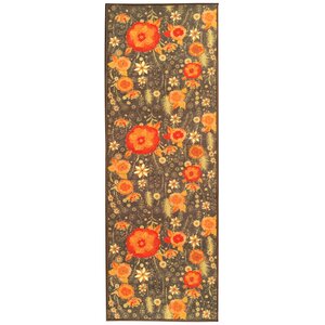 Sweet Home Floral Brown Area Rug