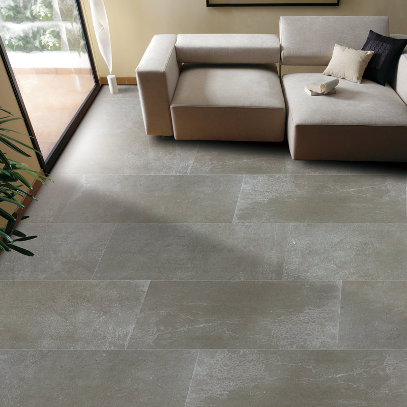 Madrid Ceramics Absolute 18 X 36 Porcelain Field Tile In Cenere Absolute 18 X 36 Porcelain Field Tile