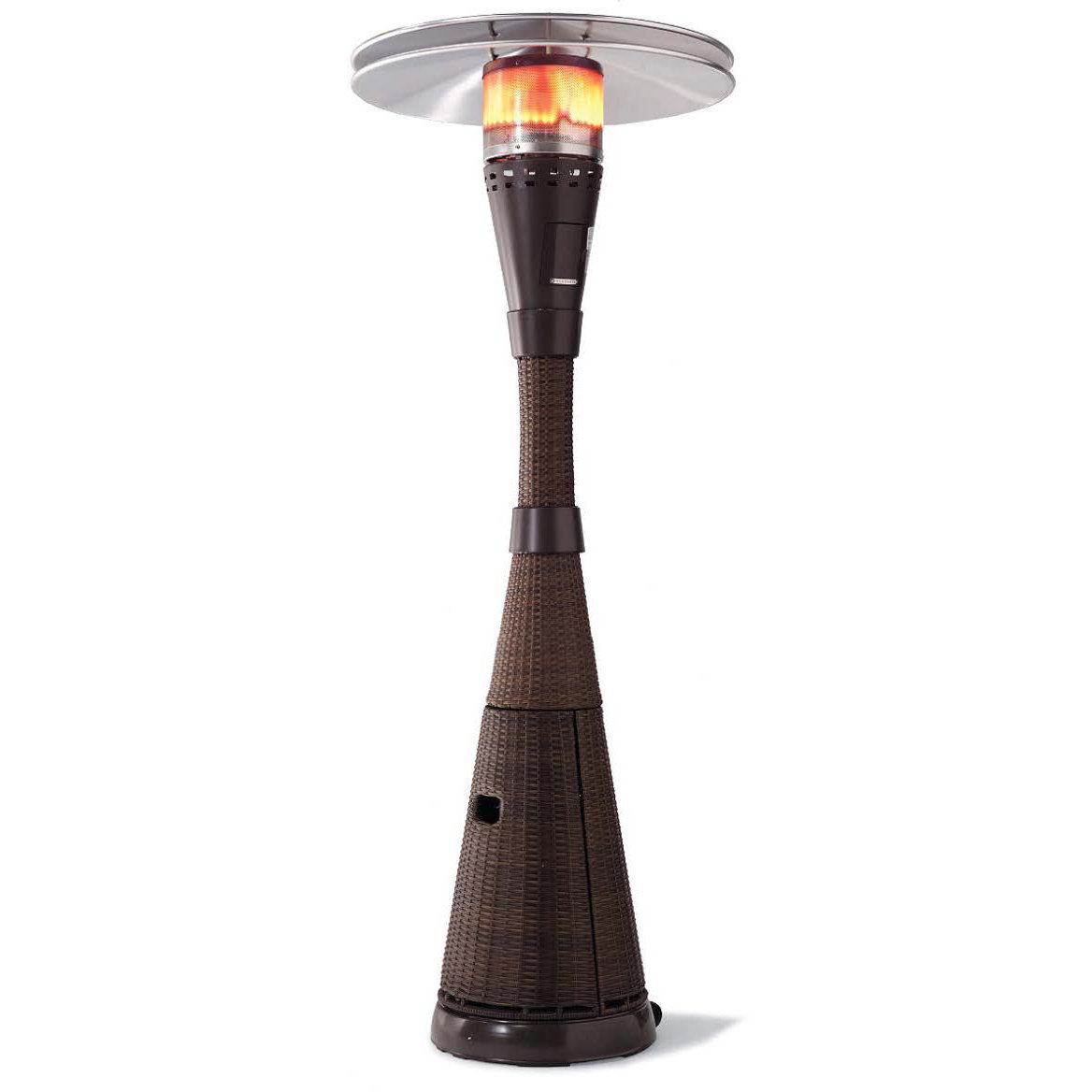 Az Patio Heaters Complete Wicker 41 000 Btu Propane Heater Complete Wicker 41 000 Btu Propane Patio Heater