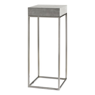 Modern Contemporary Tall Pedestal Stand Allmodern Brookfield Pedestal Plant Stand