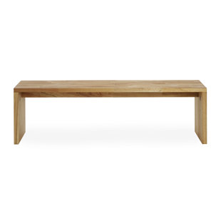 Mash Studios Allmodern Lax Solid Wood Bench By Mash Studios