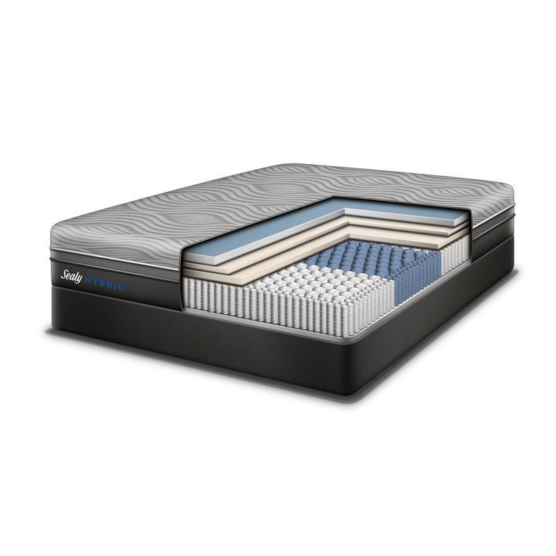 Sealy Hybrid Performance Copper Ii 13 5 Plush Mattress Wayfair Sealy Hybrid Performance Copper Ii 13 5 Plush Mattress