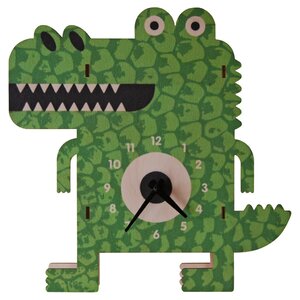 Archie Alligator Wall Clock