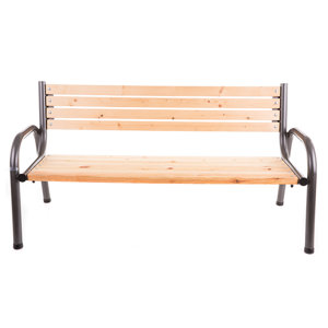 2-Sitzer Gartenbank Park aus Holz von CleverFurn