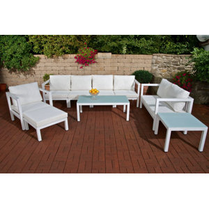 8-tlg. Loungesofa-Set 5 Balaton mit Kissen von H..
