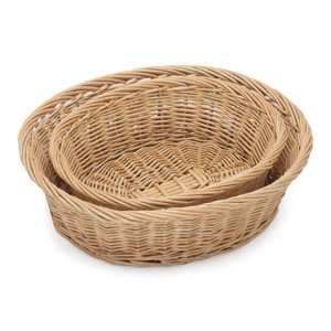 2-tlg. Weidenkorb-Set Style II von Prestige Wicker