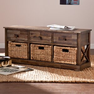 Halton Wood Storage Bench