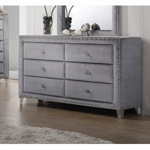 Spence 6 Drawer Double Dresser by Rosdorf Park