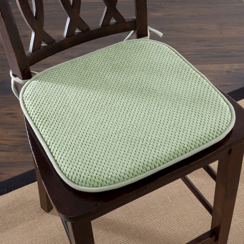 Lavish Home Memory Foam Pad Dining Chair Cushion Wayfair Memory Foam Pad Dining Chair Cushion