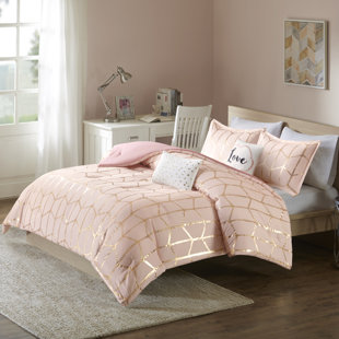 Pink White Comforter Sets You Ll Love Wayfair