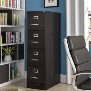 4 Drawer Commercial Letter Size Vertical Filing Cabinet