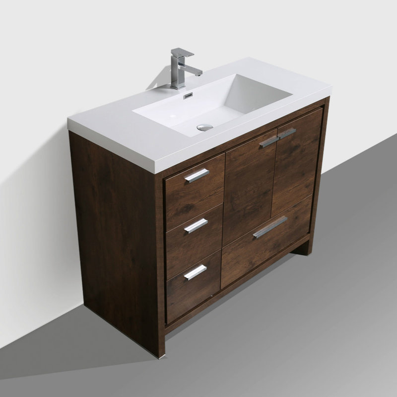 Langley Street Almendarez Free Standing Modern 41 Quot Single