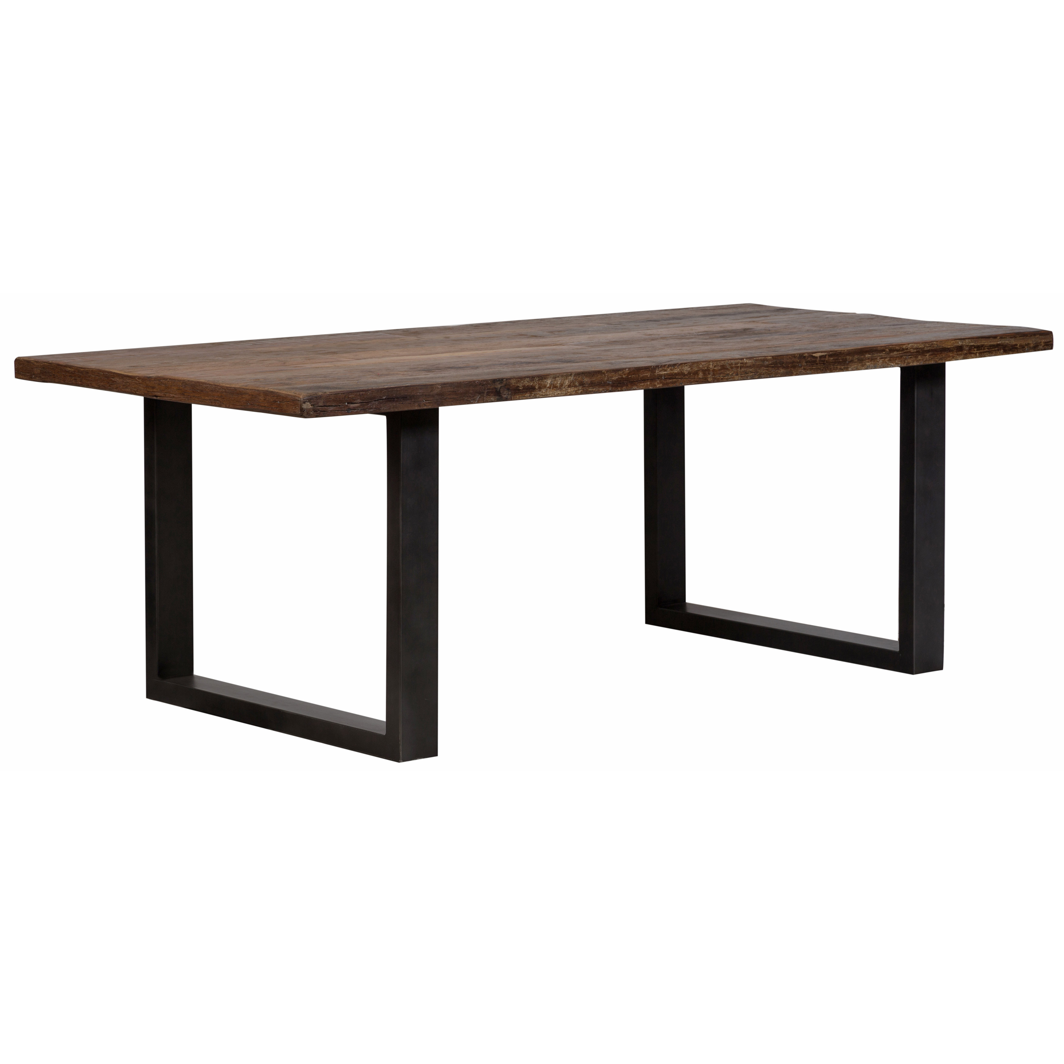 Union Rustic Lanclos Iron Dining Table Wayfair
