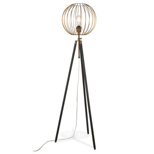 Modern Contemporary Floor Lamps Allmodern Estella 69 Tripod Floor Lamp
