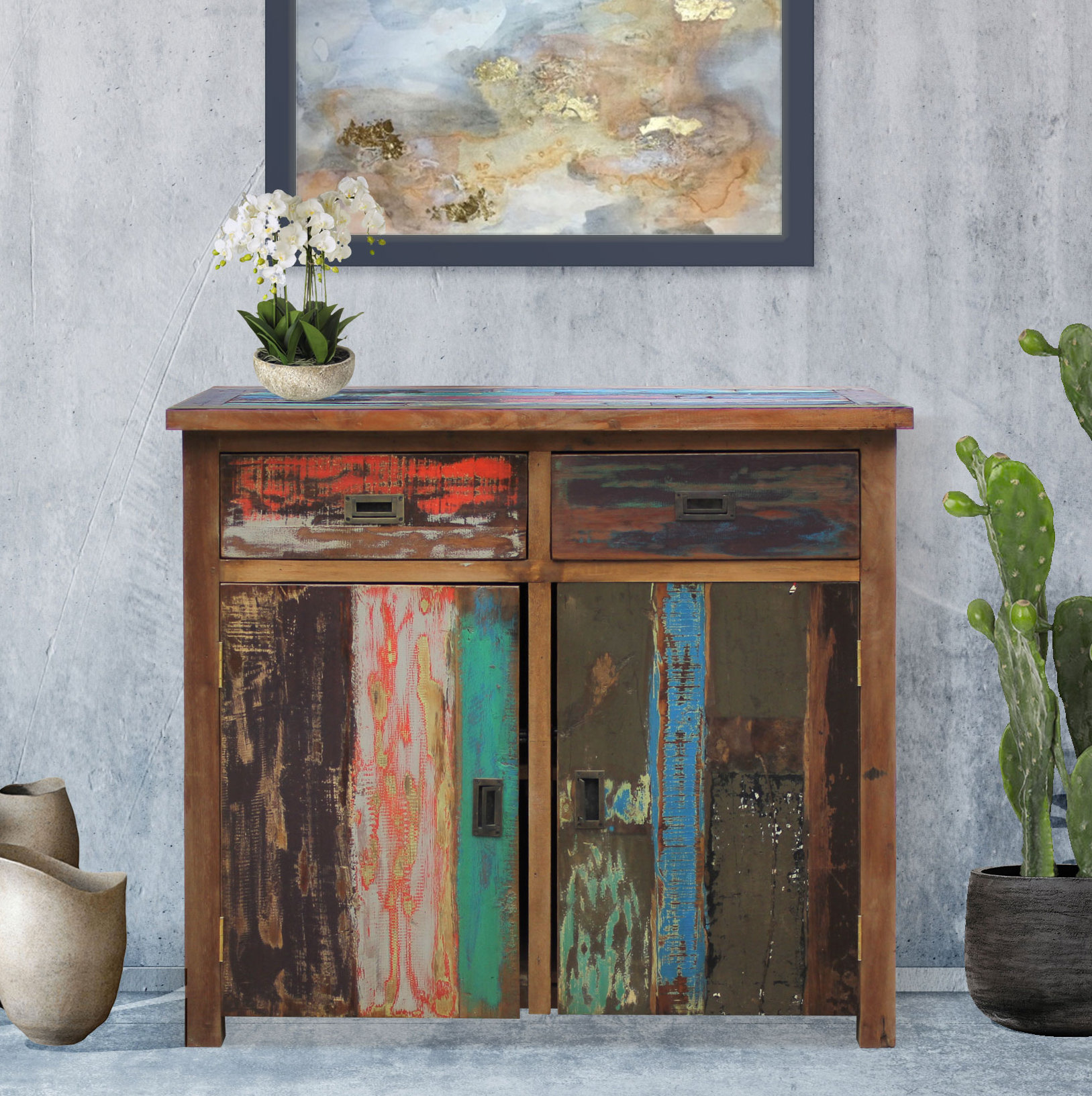 Loon Peak Barnes 2 Drawer Combo Dresser Wayfair