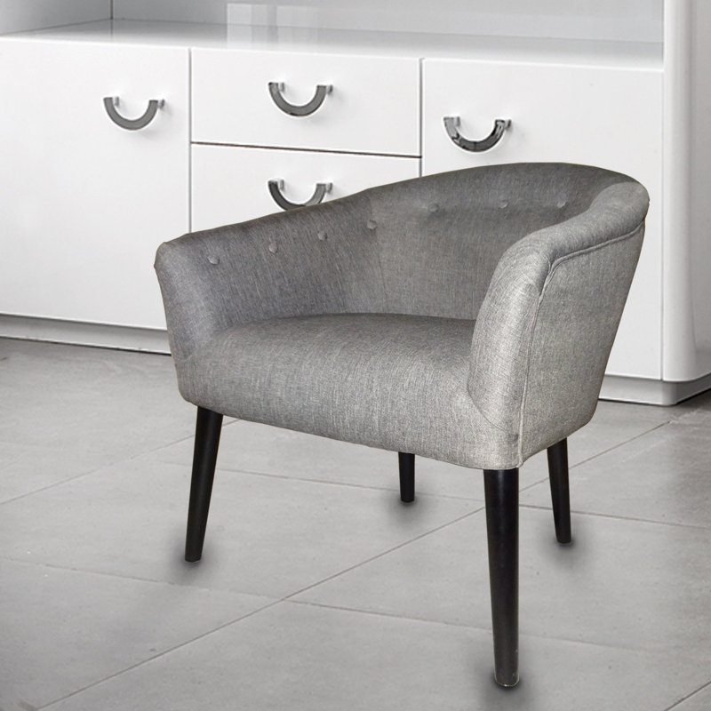 AdecoTrading Fabric Barrel Chair & Reviews | Wayfair